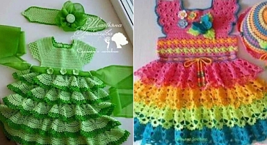 Crochet a Beautiful Baby Dress