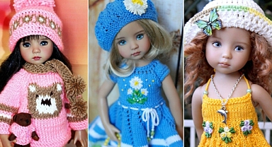 Crochet Adorable Outfits for Your Dolls