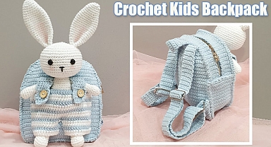 How To Crochet Kids Backpack ?