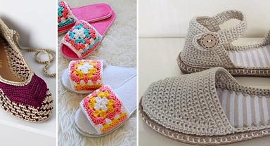 Vintage Stunning Elegant Fun Ideas For Ladies Of Foot Wear Crochet Shoes patterns 