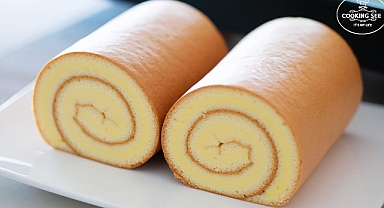 How to make Swiss roll cake / Basic roll cake recipe / Easy roll cake 