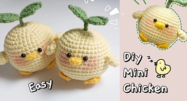 Crochet Mini Chicken Easy