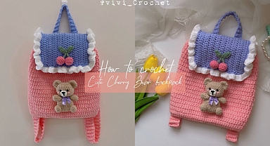 How To Crochet Cute Backpack | Bear BackPack