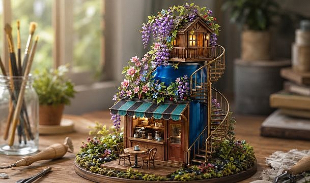 How to Turn an Empty Soda Can into a Magical Miniature Café